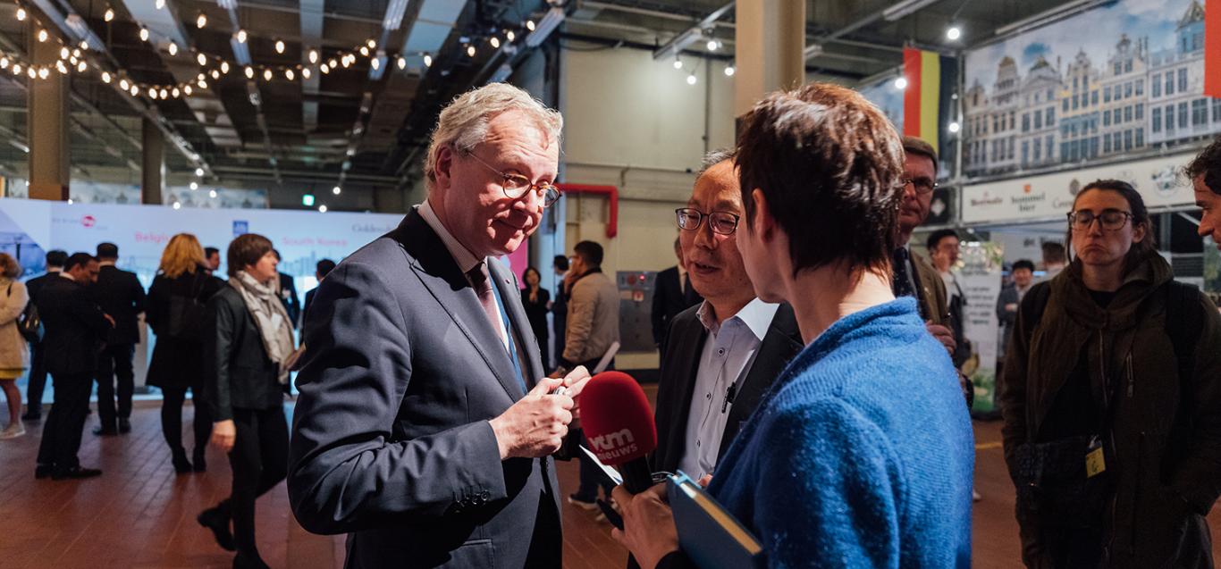 Belgischer Staatsbesuch Süd-Korea